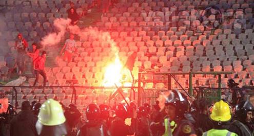 كاميرا يالاكورة ترصد..دخلة أبو تريكة ورد فعل لاعبي الصفاقسي .. شماريخ أولترا أهلاوى..دمار استاد القا